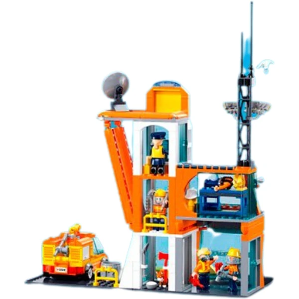 Set de construcție ”stație de pompieri”, 407 elem. 4