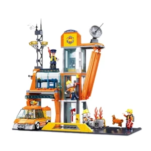 Set de construcție ”stație de pompieri”, 407 elem. Thumbnail 2