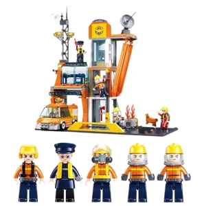 Set de construcție ”stație de pompieri”, 407 elem. Thumbnail 5