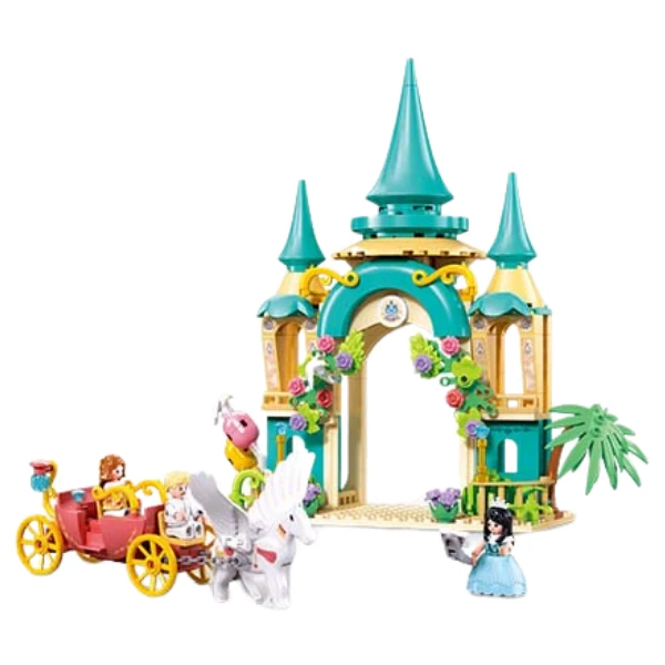 Set de construcție "castel cu trăsură", 288 elem. 2