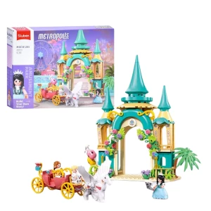 Set de construcție &quot;Castel cu trăsură&quot;, 288 elem.
