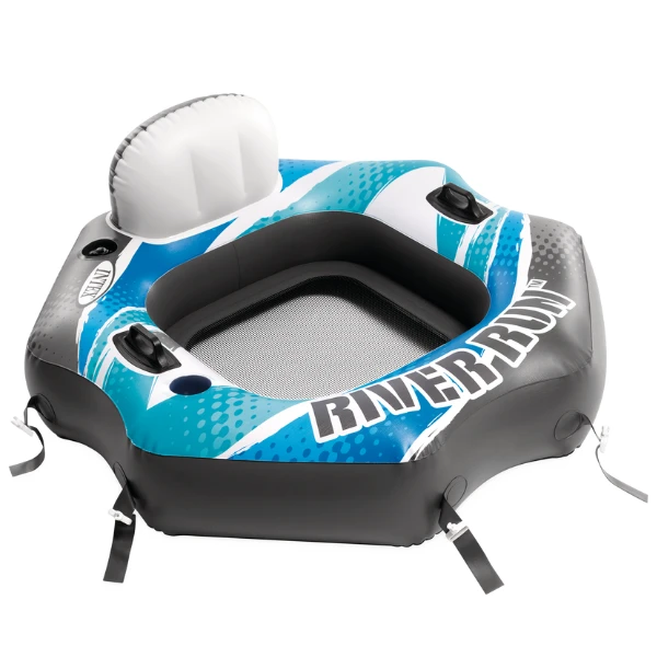 Intex надувной круг-кресло "river run connect lounge", 130 x 126 см, до 100 кг 3
