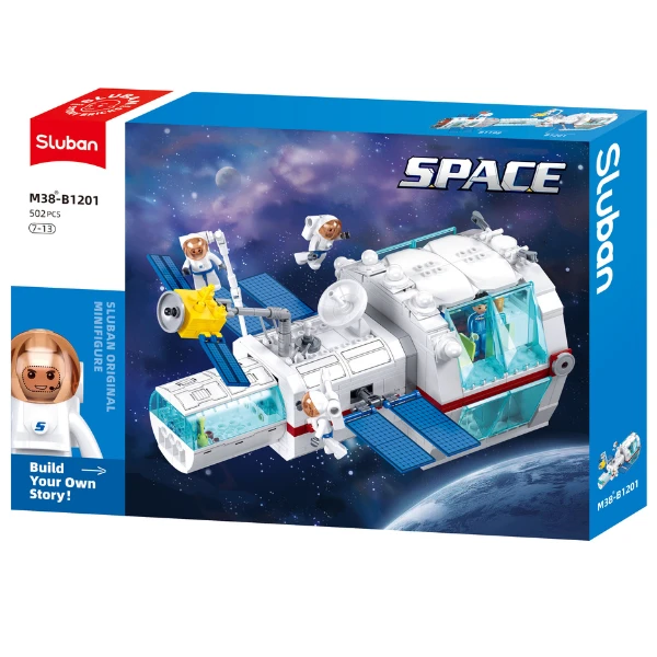 Set de construcție ”modul de bază spațială”, 502 elem. 3