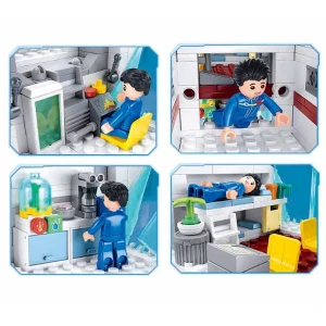 Set de construcție ”modul de bază spațială”, 502 elem. Thumbnail 6