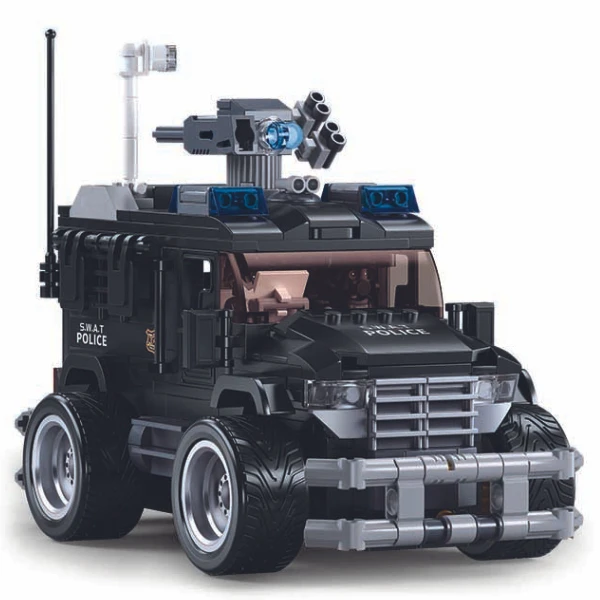 Set de construcție „tigru - vehicul de asalt”, cu telecomandă, 412 elem. 5