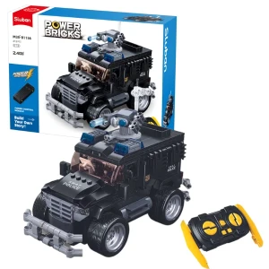 Set de construcție „tigru - vehicul de asalt”, cu telecomandă, 412 elem.