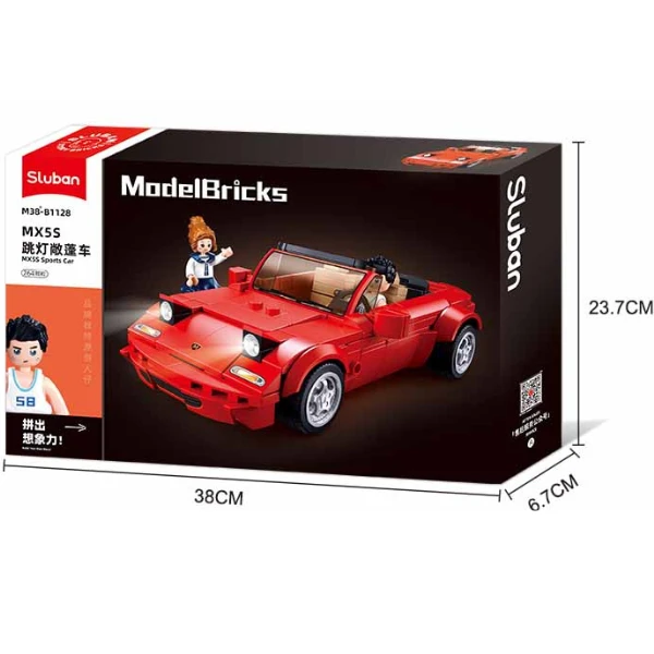Set de construcție „mașină sport mx5", 264 elem. 6