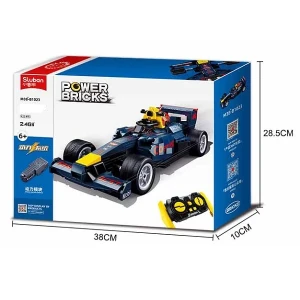 Set de construcție „automobil f1”, cu telecomandă, 423 elem. Thumbnail 6