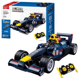 Set de construcție „automobil f1”, cu telecomandă, 423 elem.