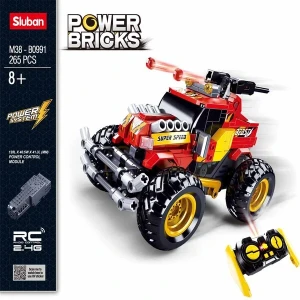 Set de construcție „suv”, cu telecomandă, 265 elem. Thumbnail 3