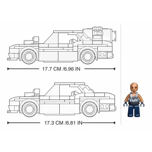 Set de construcție „mașină de curse”, 328 elem. Thumbnail 3