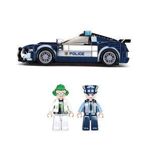 Set de construcție ”mașină de poliție”, 284 elem. Thumbnail 5