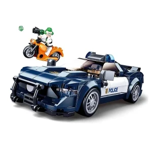Set de construcție ”mașină de poliție”, 284 elem. Thumbnail 2