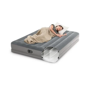 Intex saltea "velur prestige" 152x203x30cm cu usb pompa fastfill Thumbnail 6