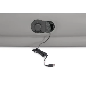 Intex saltea "velur prestige" 152x203x30cm cu usb pompa fastfill Thumbnail 3