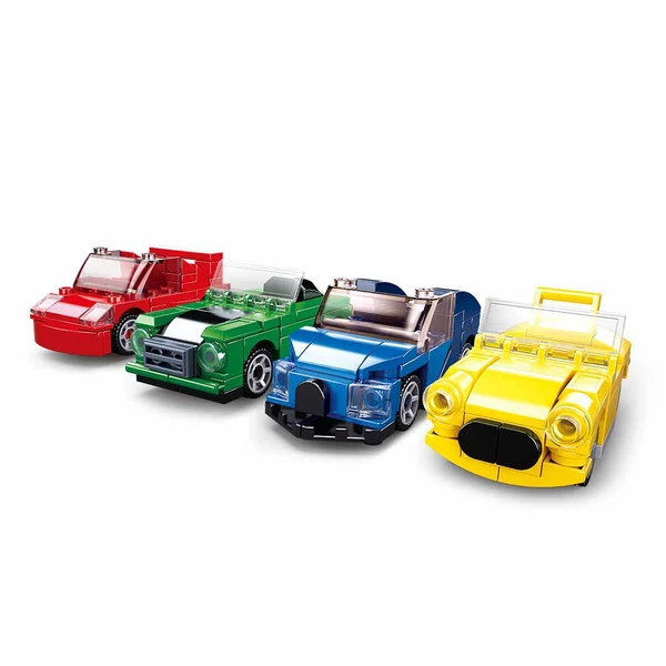 Set de construcție ”construiește un automobil”, 4 modele, de la 44 pînă la 45 elem. 2