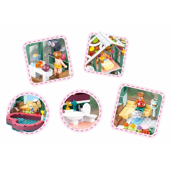 Set de construcție ”casă de vacanță”, 439 elem. 6