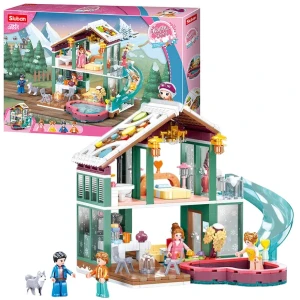 Set de construcție ”casă de vacanță”, 439 elem.