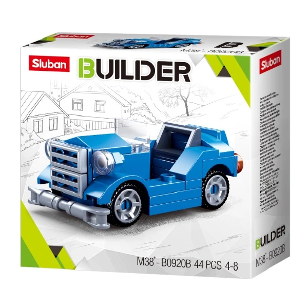 Set de construcție ”asamblează hotrod”, 4 modele, de la 41 pînă la 50 elem. 9