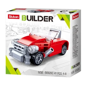 Set de construcție ”asamblează hotrod”, 4 modele, de la 41 pînă la 50 elem. Thumbnail 8
