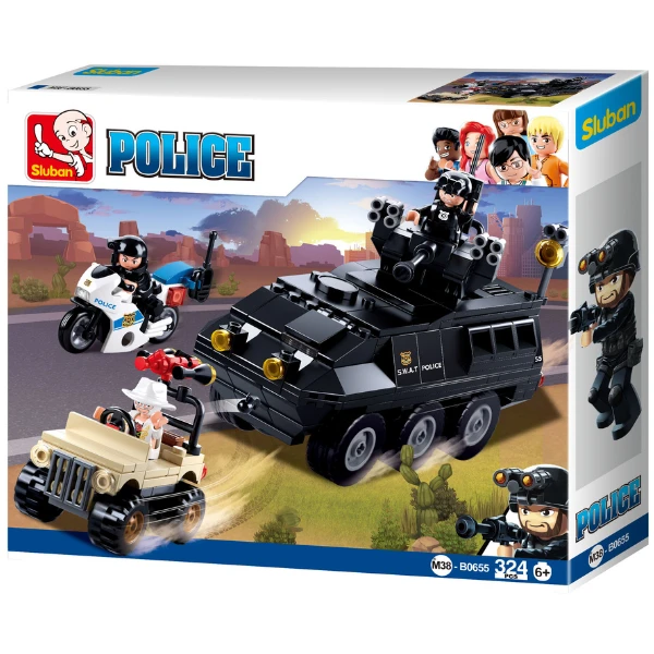 Set de construcție ”vehicul blindat”, 324 elem. 6