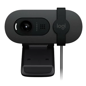 Cameră Web Logitech BRIO 105, Full-HD 1080P, Negru