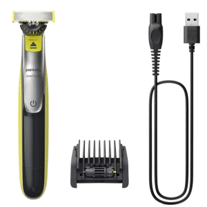 Машинка для стрижки Philips OneBlade QP2734/20, Зелёный | Угольный 