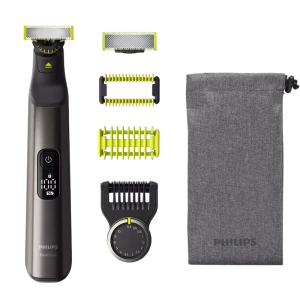 Trimmer pentru bărbați philips oneblade pro 360 qp6551/15, crom