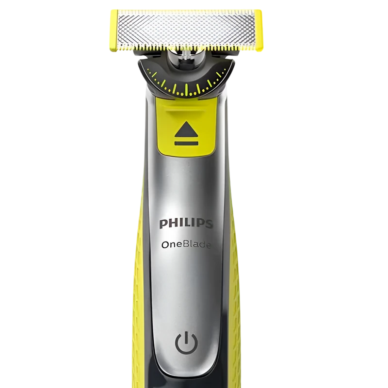 Trimmer pentru bărbați philips oneblade qp2824/20, verde | carbonic 3