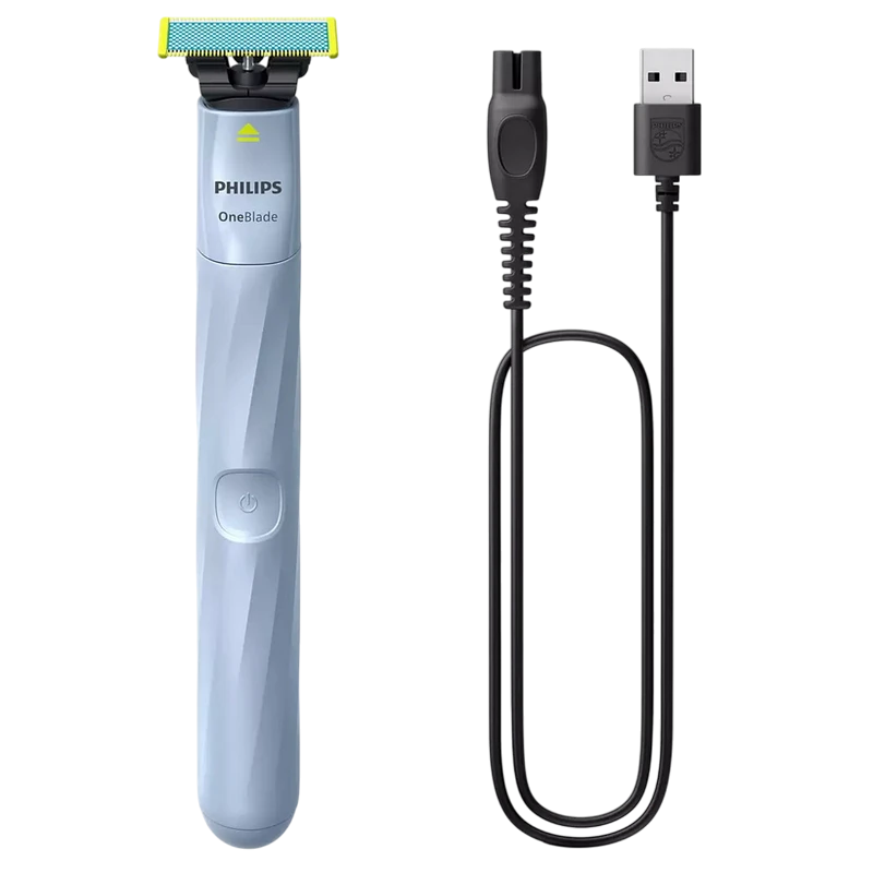 Trimmer pentru bărbați philips qp1324/20, albastru deschis 3