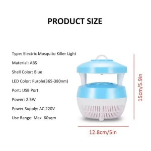 LAMPA ELECTRICA ANTITANTARI CU ASPIRATIE – USB (HU1021/1021)