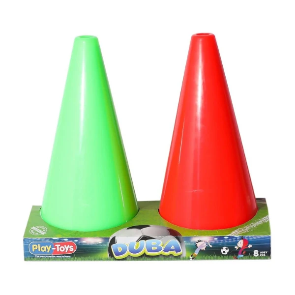 Set de conuri colorate, ass. (8 piese) 2