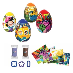Set de modelare în ou &quot;Puzzle Surpriză&quot;, as.