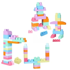 Set de construcție găleată cu blocuri pastel "play blox", 133 piese Thumbnail 2