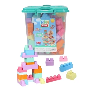 Set de construcție găleată cu blocuri pastel "play blox", 83 piese Thumbnail 5