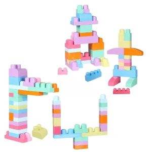 Set de construcție găleată cu blocuri pastel "play blox", 83 piese Thumbnail 2