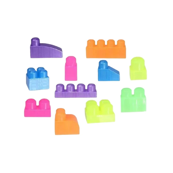 Set de construcție găleată cu blocuri neon "play blox", 56 piese 6