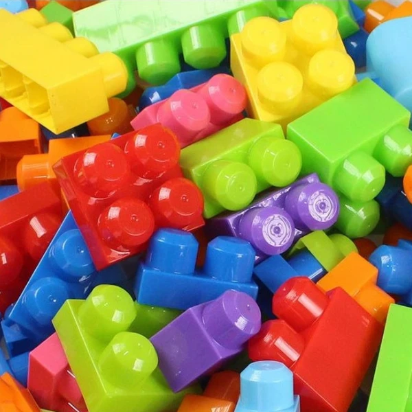 Set de construcție găleată cu blocuri strălucitoare "play blox", 133 piese 4