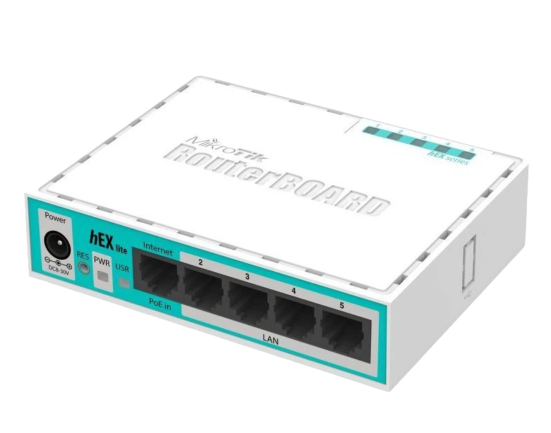Router mikrotik hex lite, alb 6