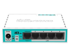 Маршрутизатор MikroTik hEX lite, Белый