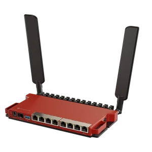 Маршрутизатор MikroTik L009UiGS-2HaxD-IN, Красный