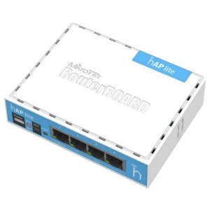Маршрутизатор MikroTik hAP Lite, Белый