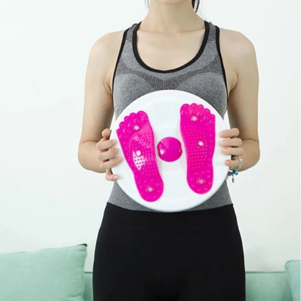 Disc rotativ pentru fitness, pentru tonifierea abdomenului, 35 cm 5