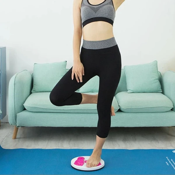 Disc rotativ pentru fitness, pentru tonifierea abdomenului, 35 cm 4