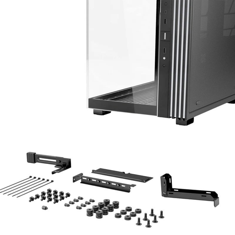 Carcasă pc be quiet! ligh base 600 lx, midi-tower, fără psu, negru 2