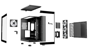 Carcasă pc be quiet! ligh base 600 lx, midi-tower, fără psu, negru Thumbnail 8