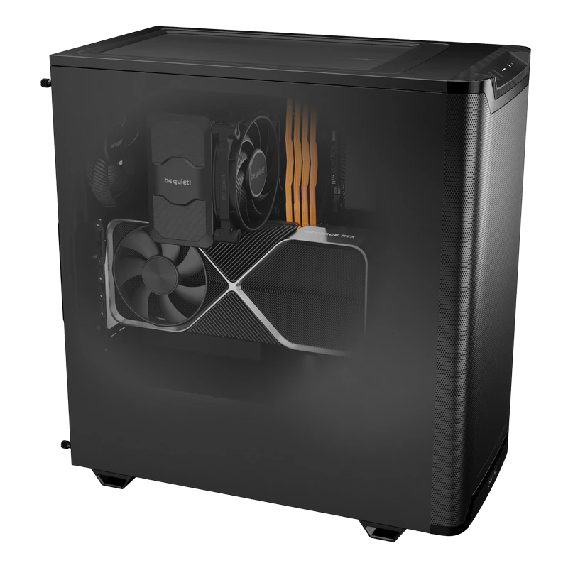 Carcasă pc be quiet! pure base 501 airflow, midi-tower, fără psu, negru 2