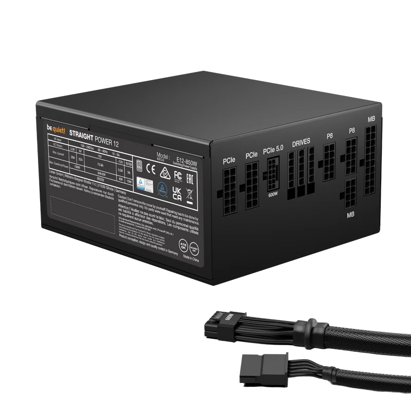 Блок питания для компьютеров be quiet! straight power 12, 1000вт, atx, полностью модульный 8