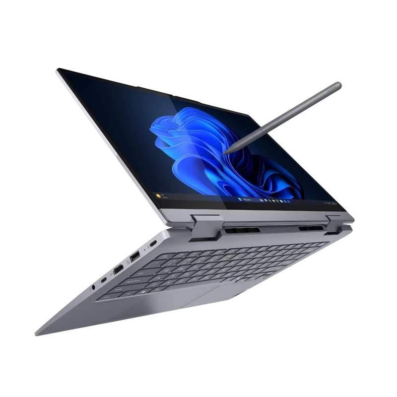 Laptop business 14" lenovo thinkbook 14 2-in-1 g5 iau, luna grey, intel core ultra 7 255u, 16gb/1024gb, fără so 8
