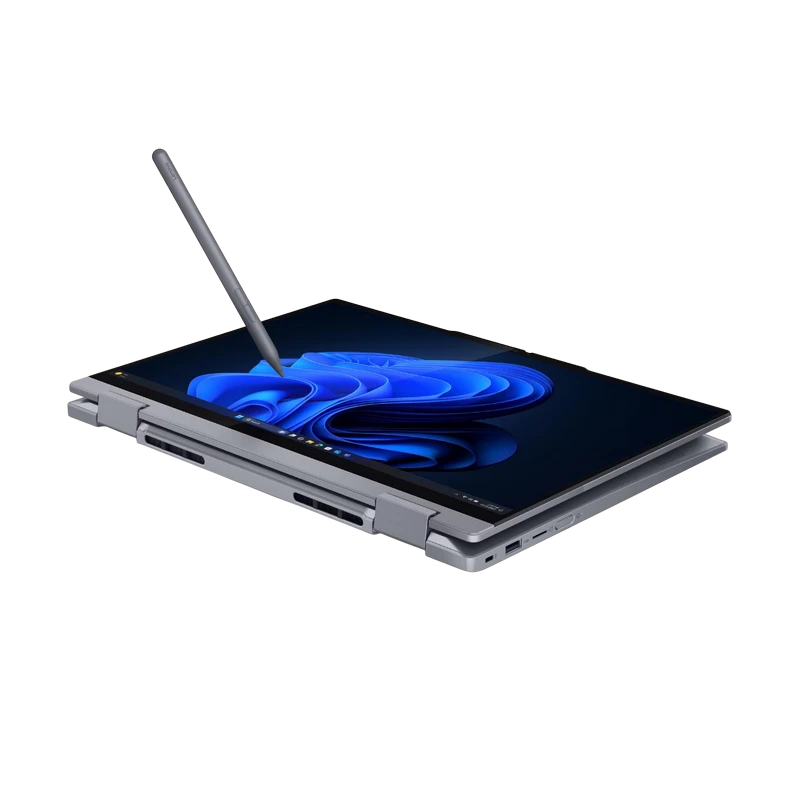 Laptop business 14" lenovo thinkbook 14 2-in-1 g5 iau, luna grey, intel core ultra 7 255u, 16gb/1024gb, fără so 5